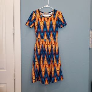 Lularoe Amelia fire dress
